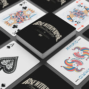 Rise With Purpose Poker Playing Cards — Inspirational Black & White Deck for Game Night