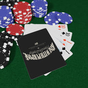 Rise With Purpose Poker Playing Cards — Inspirational Black & White Deck for Game Night