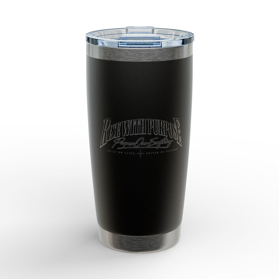 Engraved 20oz Riva Tumbler — 'Rise With Purpose' Stainless Travel Mug
