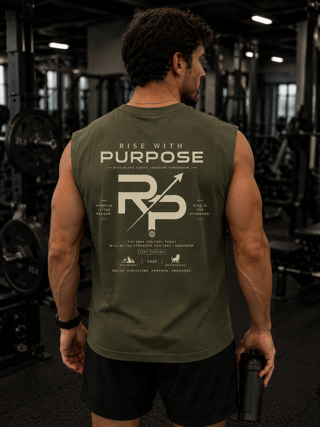 Men's Performance Tank Top Quick-Dry Gym