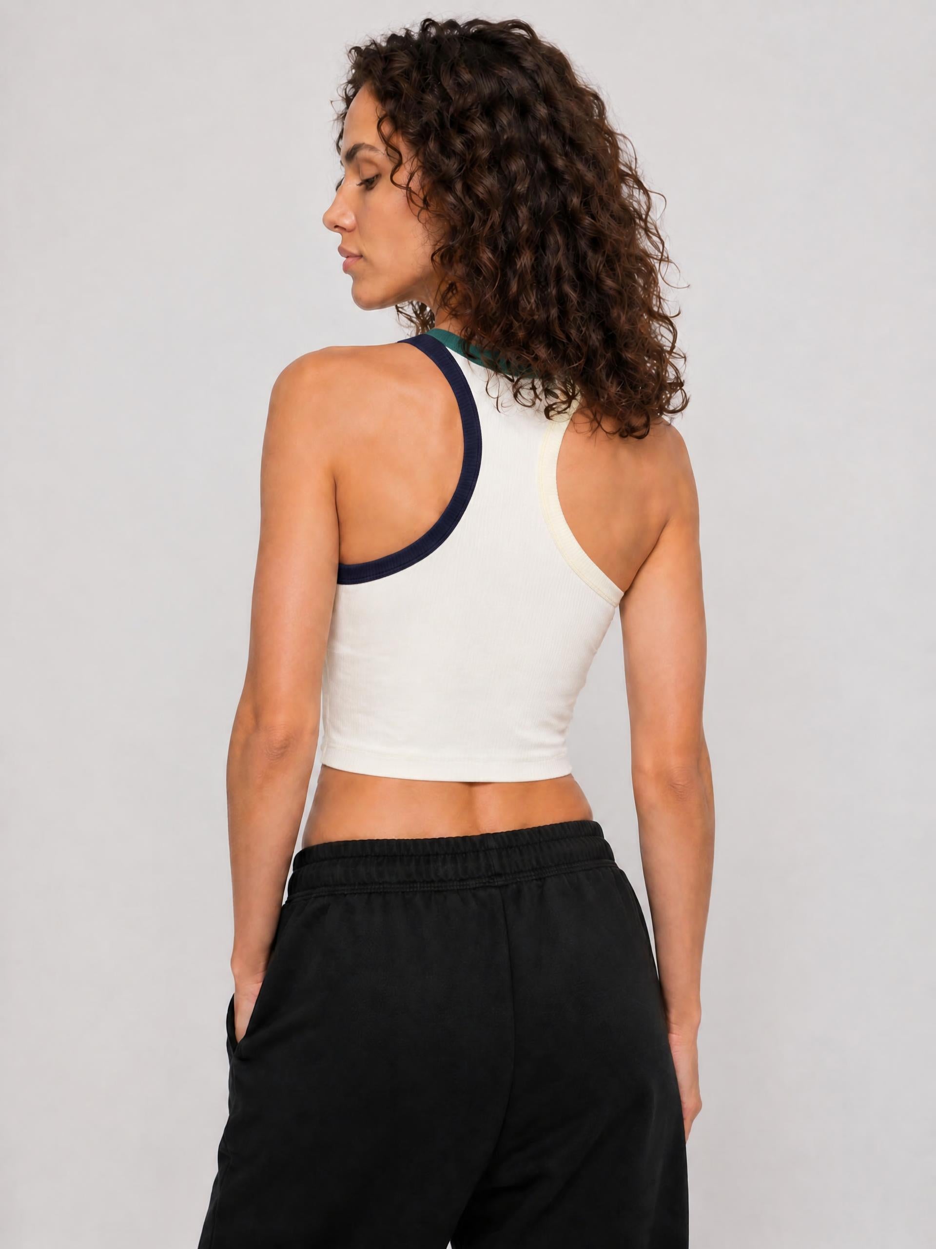 Women’s Color Block Yoga Tank Top