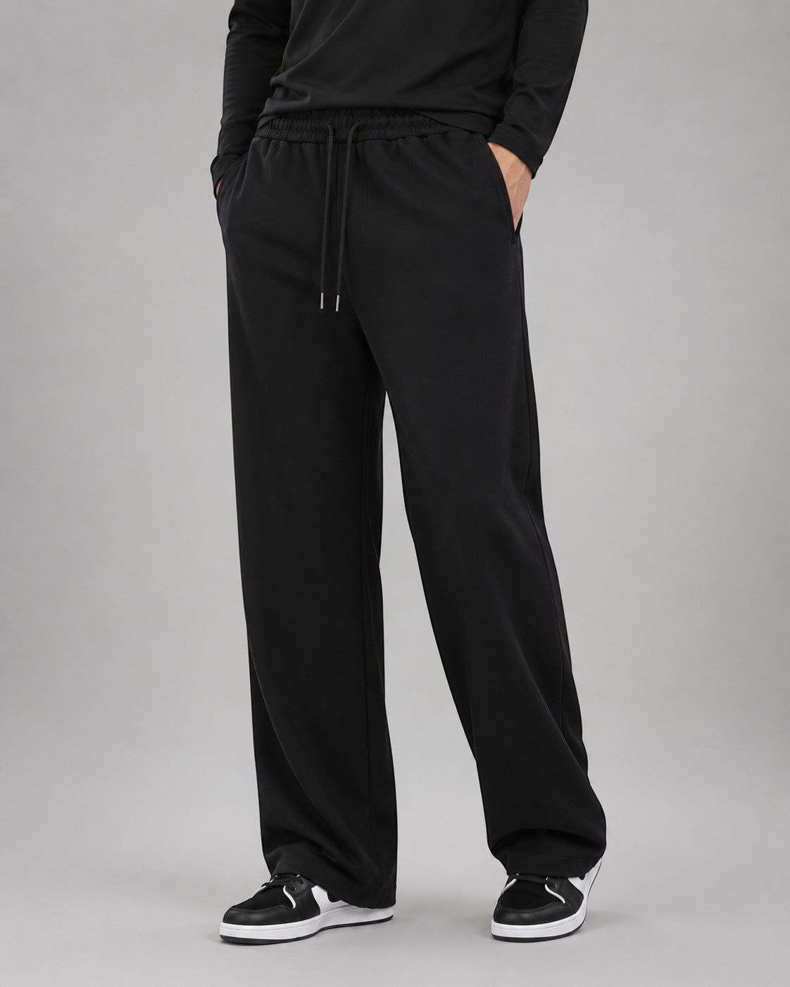 Relaxed Fit Wide Leg Sweatpants